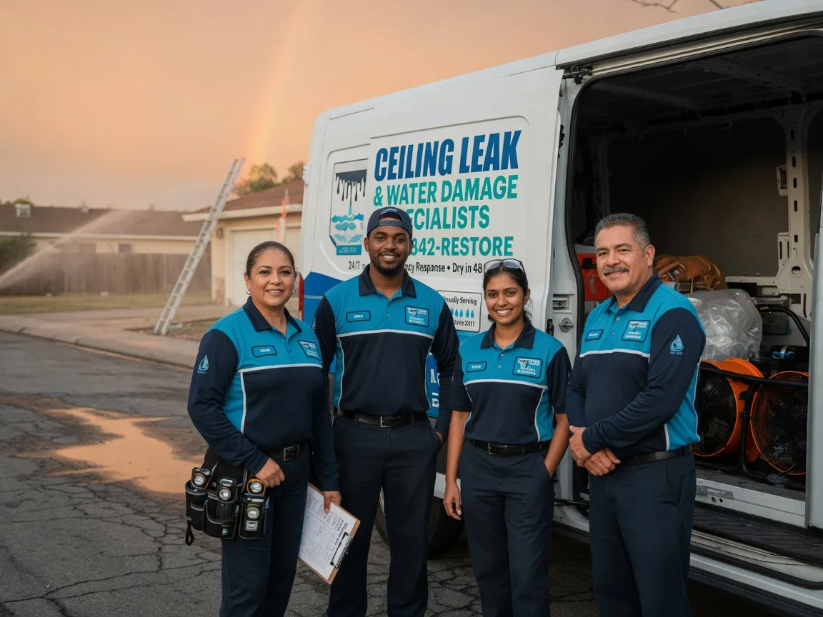 Ceiling Leak Cleanup company in Olmito, TX